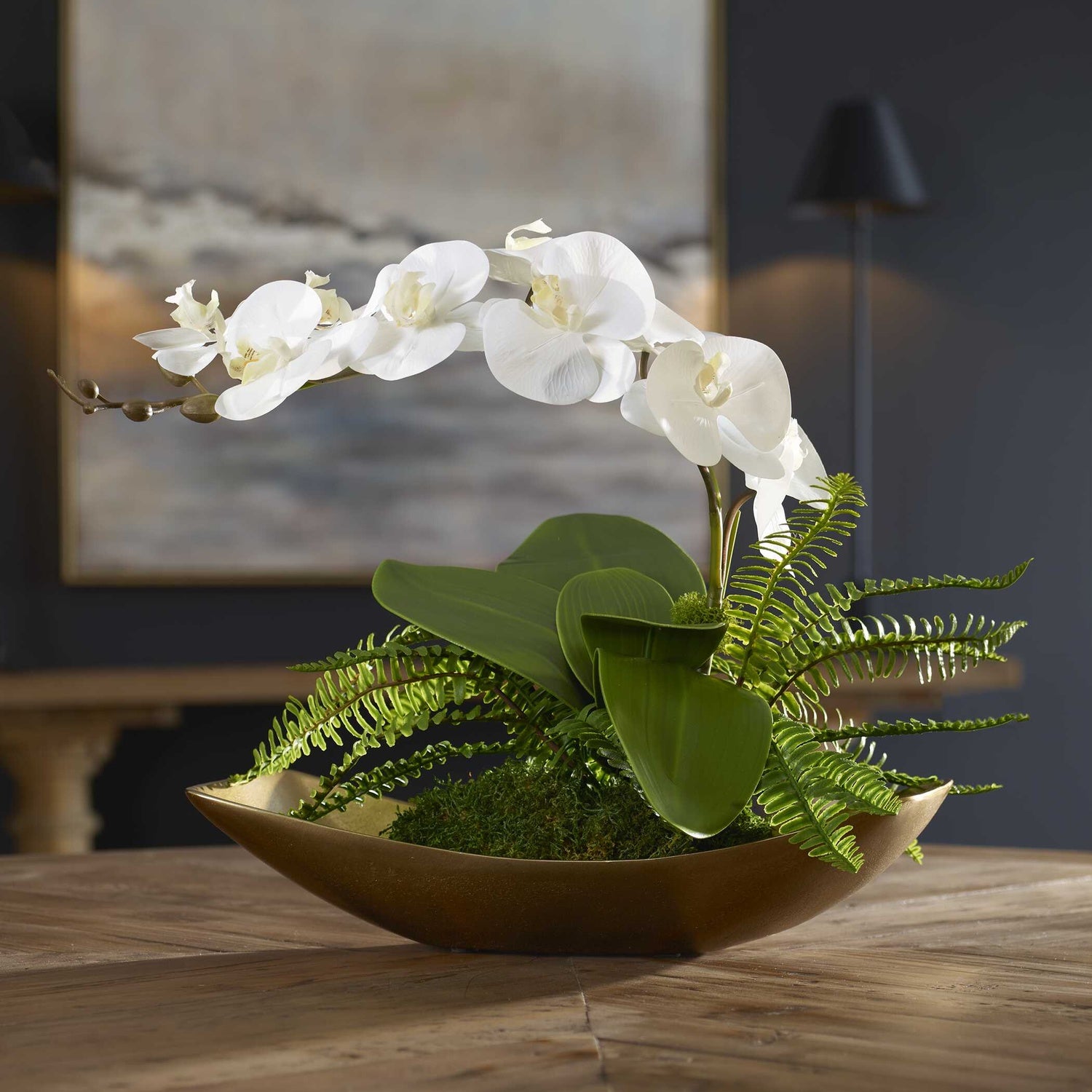 UTTERMOST TRANSCEND ORCHID CENTERPIECE - Decorative Accents