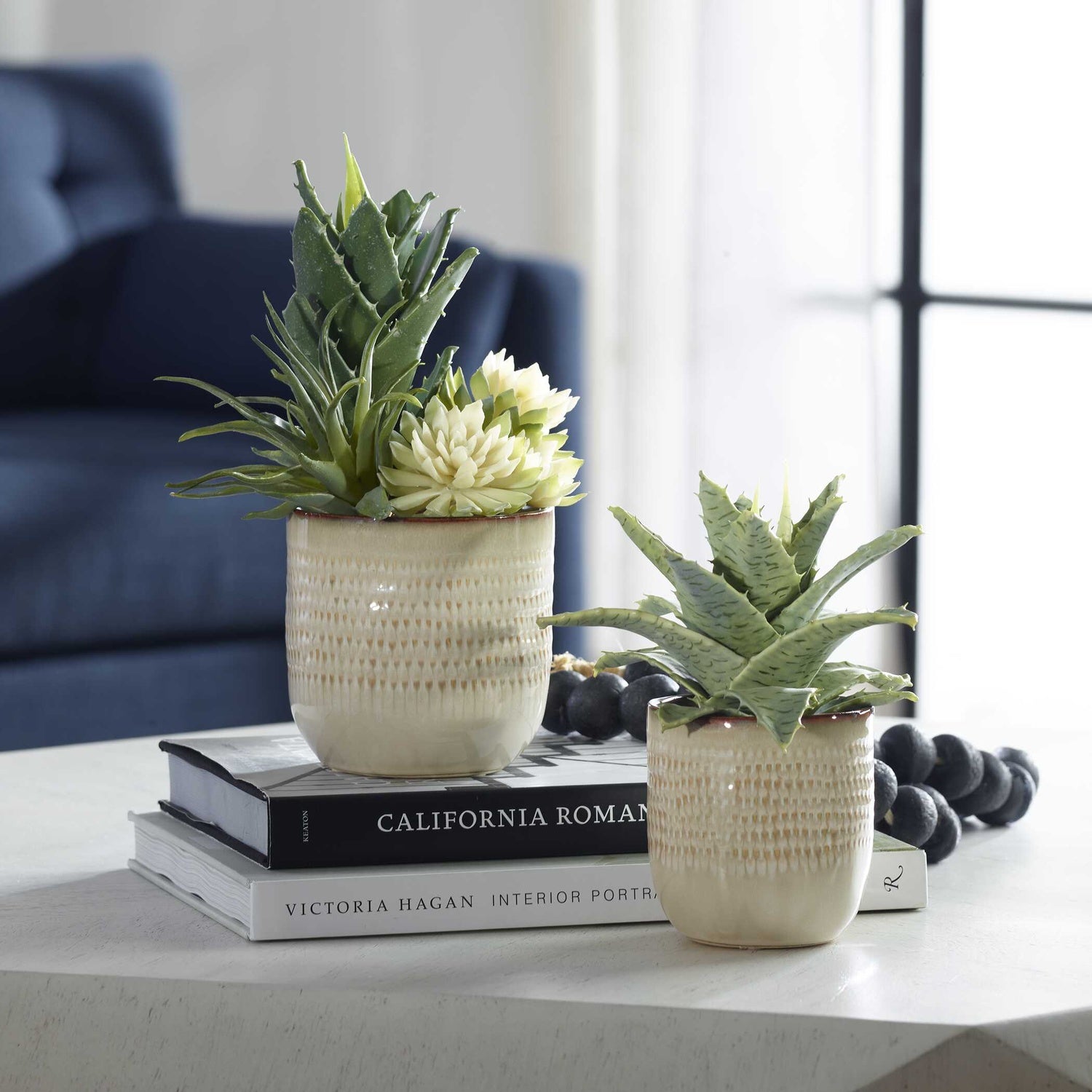 UTTERMOST SEASIDE SUCCULENTS - Decorative Accents