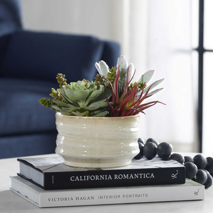 UTTERMOST MESA SUCCULENT ACCENT - Decorative Accents