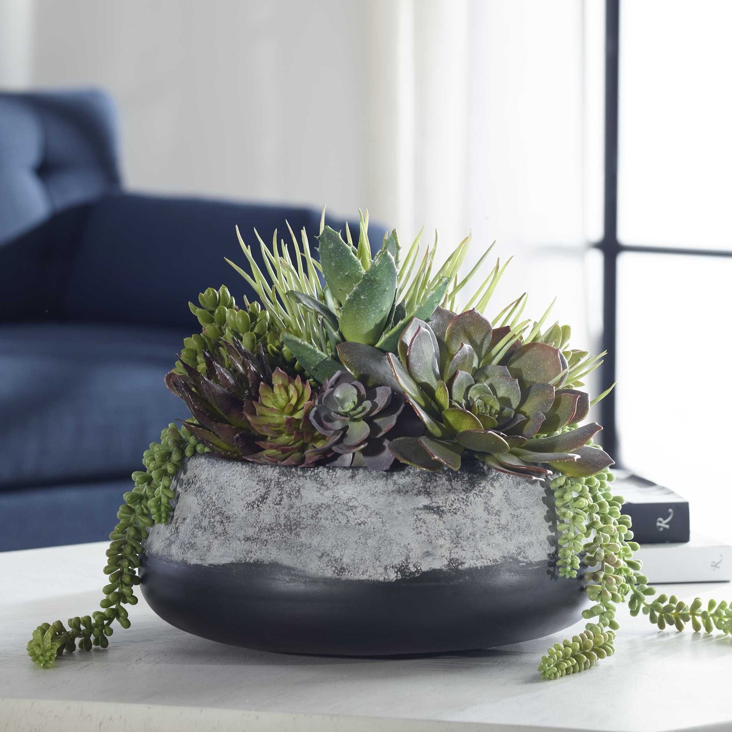 UTTERMOST Yuma Succulent Centerpiece - Decorative Accents