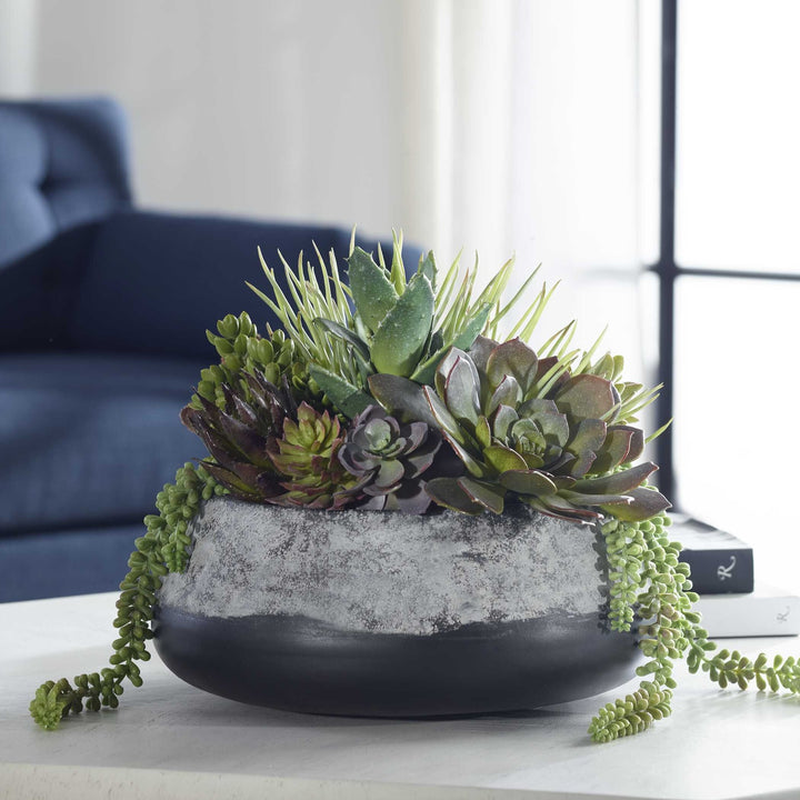 UTTERMOST Yuma Succulent Centerpiece - Decorative Accents