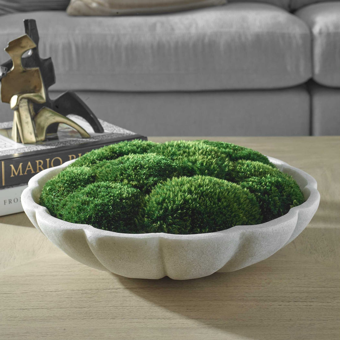 UTTERMOST Awaken Moss Centerpiece - Decorative Accents
