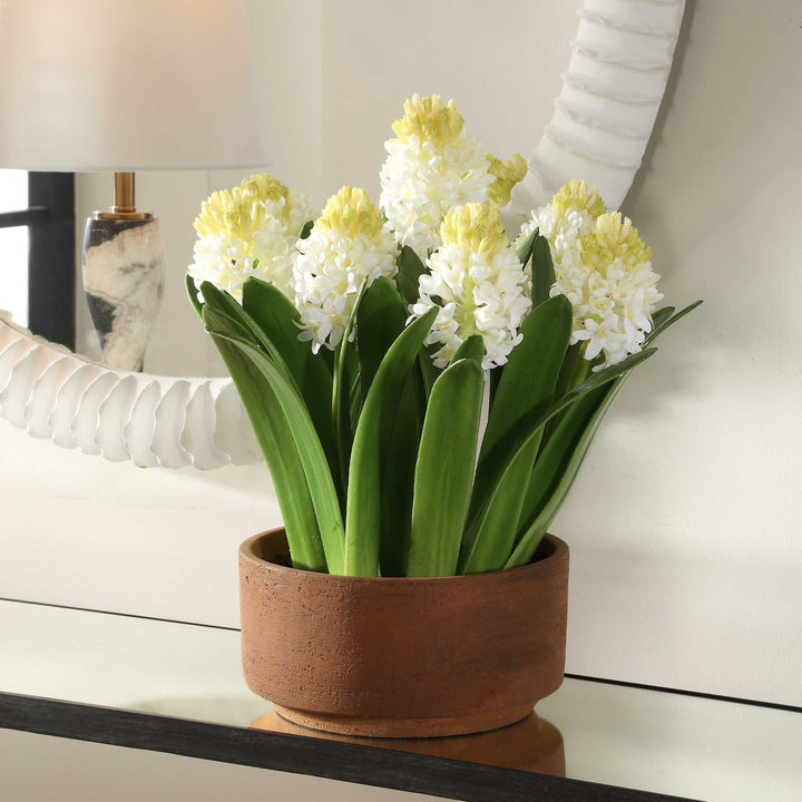 UTTERMOST SINCERITY POTTED HYACINTH PLANT - Decorative Accents