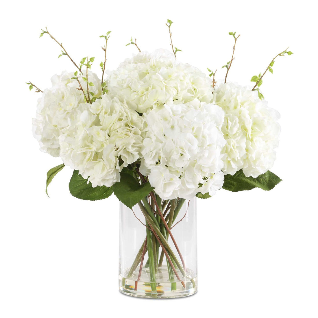 UTTERMOST Anastasia Hydrangea Centerpiece - Decorative Accents