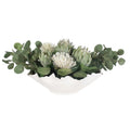 UTTERMOST PROTEA BLOOMS BOWL CENTERPIECE - Decorative Accents