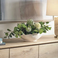 UTTERMOST PROTEA BLOOMS BOWL CENTERPIECE - Decorative Accents