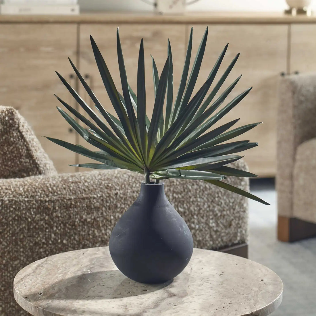 UTTERMOST Axis Palm Accent & Vase - Decorative Accents