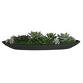 UTTERMOST VERDE SUCCULENT CENTERPIECE - Decorative Accents