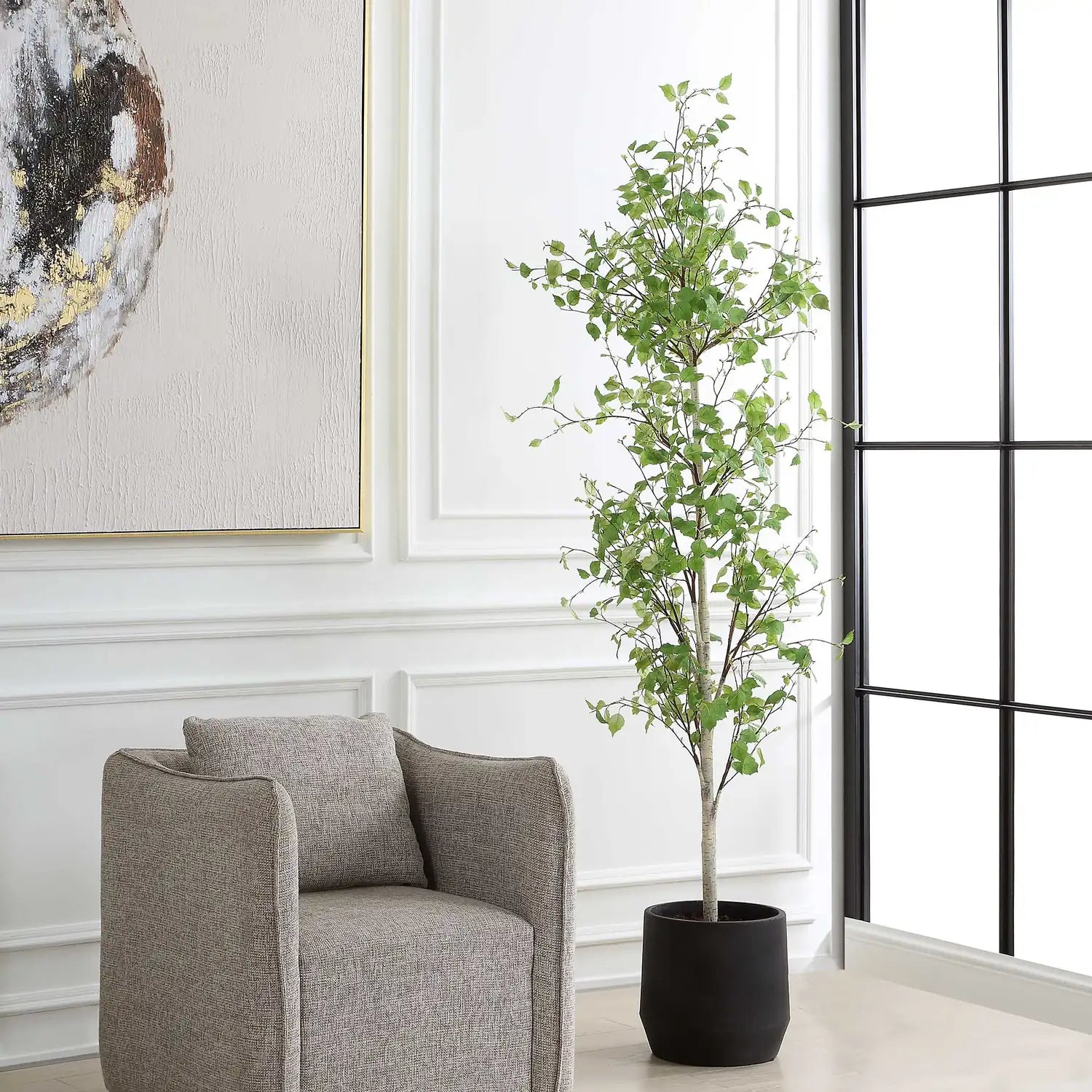 UTTERMOST Boreal Potted Tree - Decorative Accents