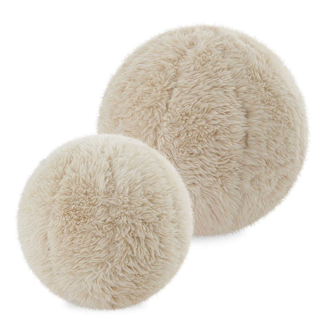 UTTERMOST Abide Ball Sheepskin Pillows Set Of 2 - Decorative Accents