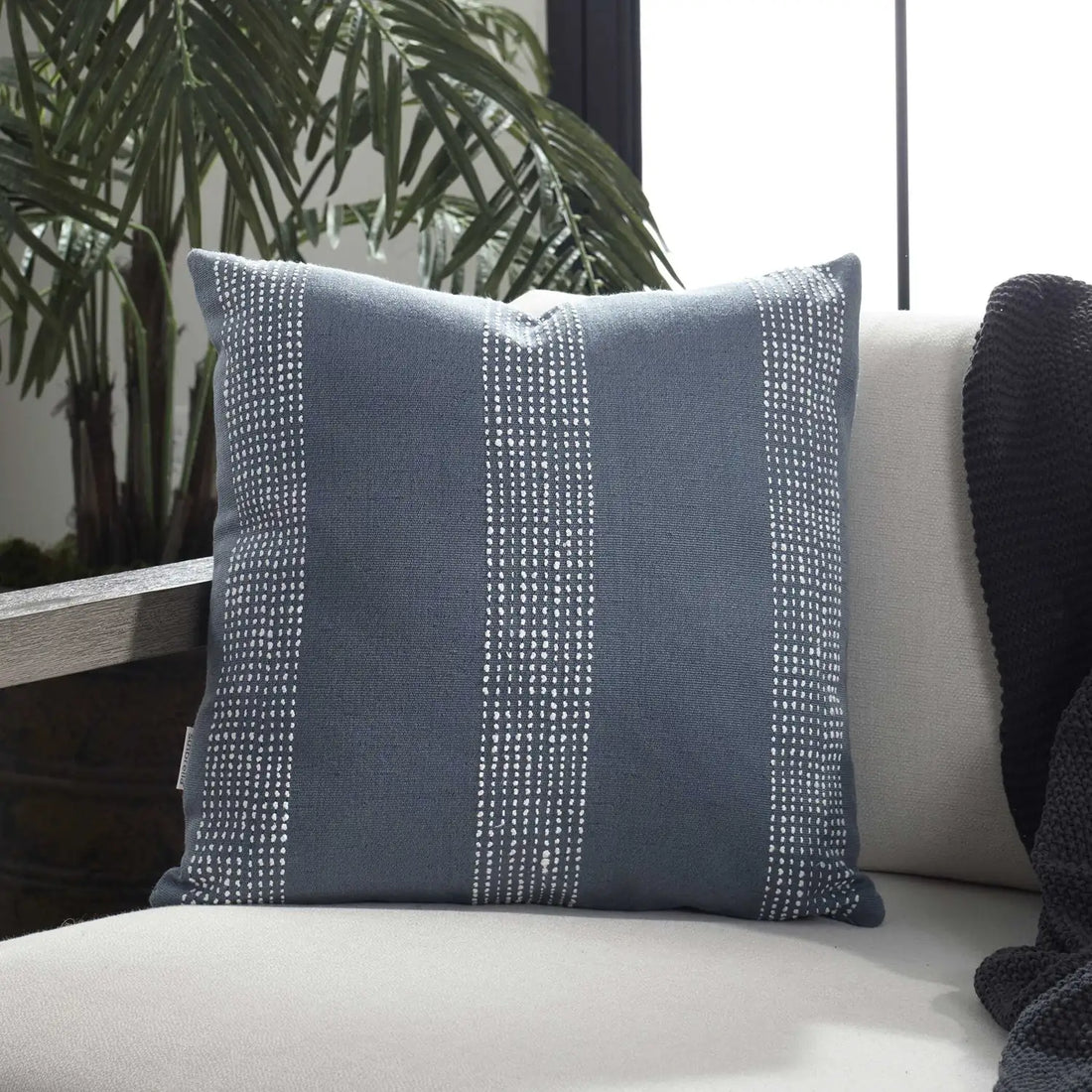 UTTERMOST CAPER SLATE OUTDOOR PILLOW - Decorative Accents