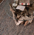 UTTERMOST TOBAIS RESCUED LEATHER & HEMP RUG - Rugs