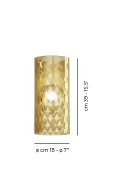 VISTOSI, ARMONIA SCONCES, WALL SCONCES