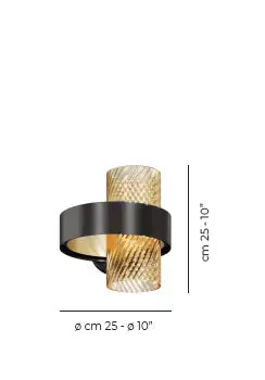 VISTOSI, ARMONIA SCONCES, WALL SCONCES