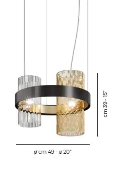 VISTOSI, ARMONIA PENDANT, PENDANT LIGHT