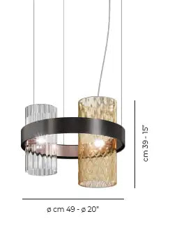 VISTOSI, ARMONIA PENDANT, PENDANT LIGHT
