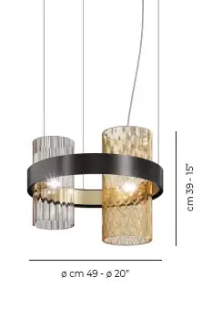 VISTOSI, ARMONIA PENDANT, PENDANT LIGHT