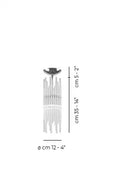VISTOSI, DIADEMA FLUSH MOUNT, FLUSH MOUNT CEILING LIGHTS