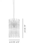 VISTOSI, DIADEMA PENDANT, PENDANT LIGHT