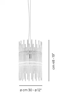 VISTOSI, DIADEMA PENDANT, PENDANT LIGHT