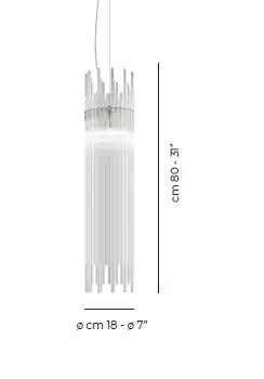 VISTOSI, DIADEMA PENDANT, PENDANT LIGHT