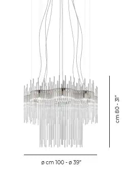 VISTOSI, DIADEMA PENDANT, PENDANT LIGHT