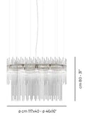 VISTOSI, DIADEMA PENDANT, PENDANT LIGHT