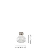 VISTOSI, DIAMANTE FLUSH MOUNT, FLUSH MOUNT CEILING LIGHTS