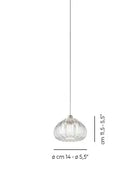 VISTOSI, DIAMANTE PENDANT, PENDANT LIGHT