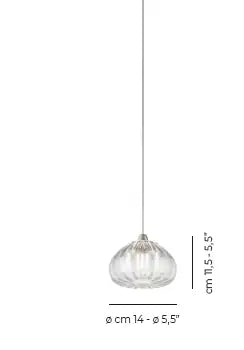 VISTOSI, DIAMANTE PENDANT, PENDANT LIGHT