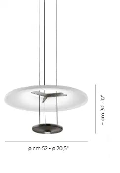 VISTOSI, DIONE PENDANT, PENDANT LIGHT
