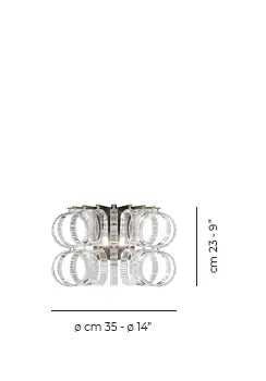 VISTOSI, ECOS SCONCES, WALL SCONCES