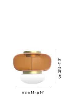 VISTOSI, FARO FLUSH MOUNT, FLUSH MOUNT CEILING LIGHTS