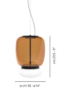 VISTOSI, FARO PENDANT, PENDANT LIGHT