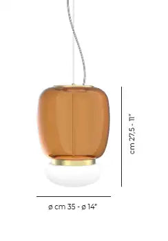 VISTOSI, FARO PENDANT, PENDANT LIGHT
