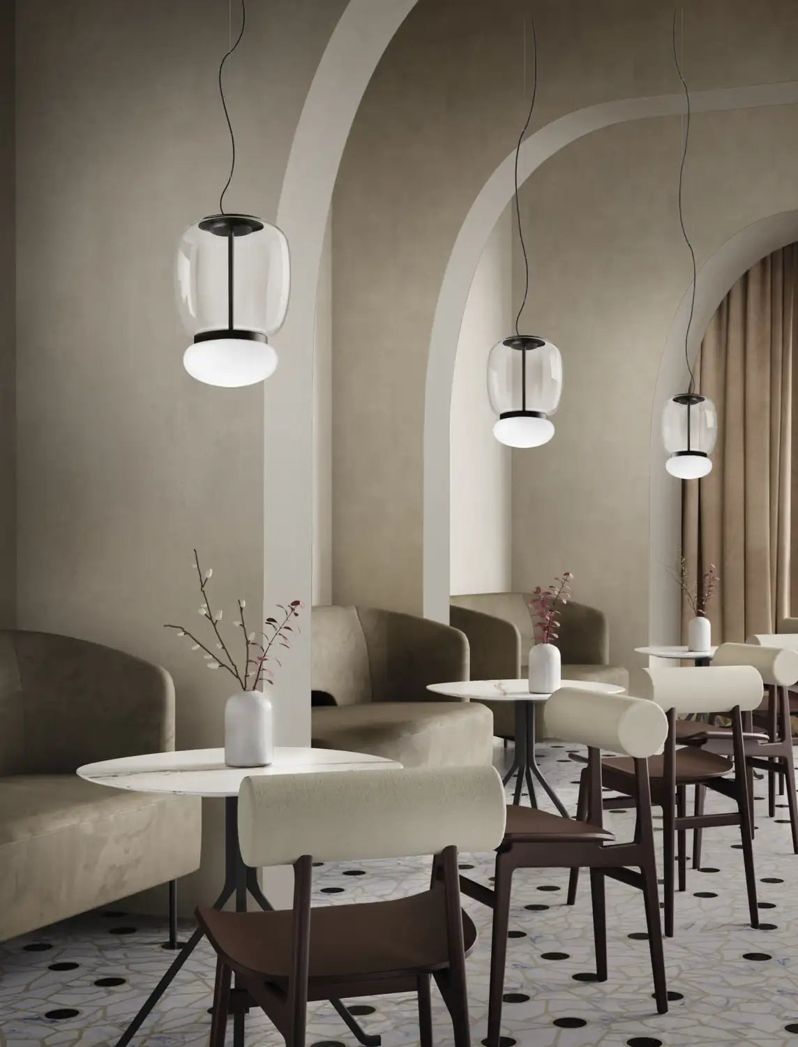 VISTOSI, FARO PENDANT, PENDANT LIGHT