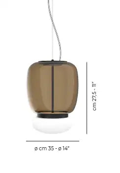 VISTOSI, FARO PENDANT, PENDANT LIGHT