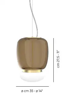 VISTOSI, FARO PENDANT, PENDANT LIGHT