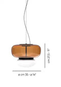 VISTOSI, FARO PENDANT, PENDANT LIGHT