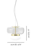 VISTOSI, FARO PENDANT, PENDANT LIGHT