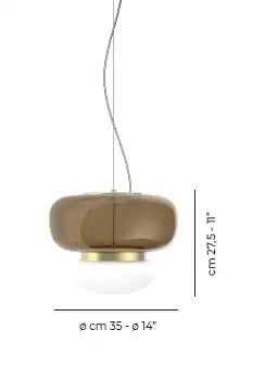 VISTOSI, FARO PENDANT, PENDANT LIGHT
