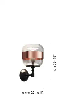 VISTOSI, FUTURA SCONCES, WALL SCONCES