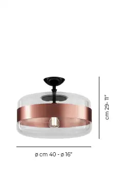 VISTOSI, FUTURA FLUSH MOUNT, FLUSH MOUNT CEILING LIGHTS