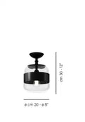 VISTOSI, FUTURA FLUSH MOUNT, FLUSH MOUNT CEILING LIGHTS