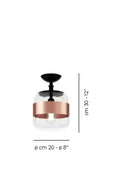 VISTOSI, FUTURA FLUSH MOUNT, FLUSH MOUNT CEILING LIGHTS