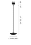VISTOSI, FUTURA FLOOR LAMP, FLOOR LAMP
