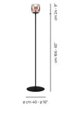 VISTOSI, FUTURA FLOOR LAMP, FLOOR LAMP