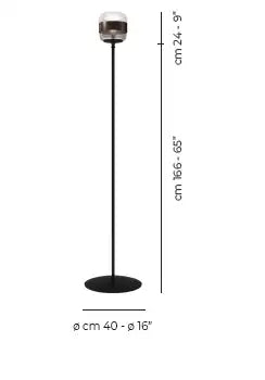 VISTOSI, FUTURA FLOOR LAMP, FLOOR LAMP