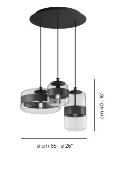 VISTOSI, FUTURA PENDANT, PENDANT LIGHT