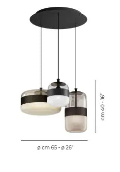 VISTOSI, FUTURA PENDANT, PENDANT LIGHT